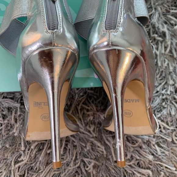 Madeline Girl Silver Storm Heels - Picture 6 of 8